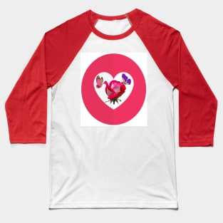 Love Rose Baseball T-Shirt